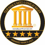 Bauer Financial 5-Star Rating