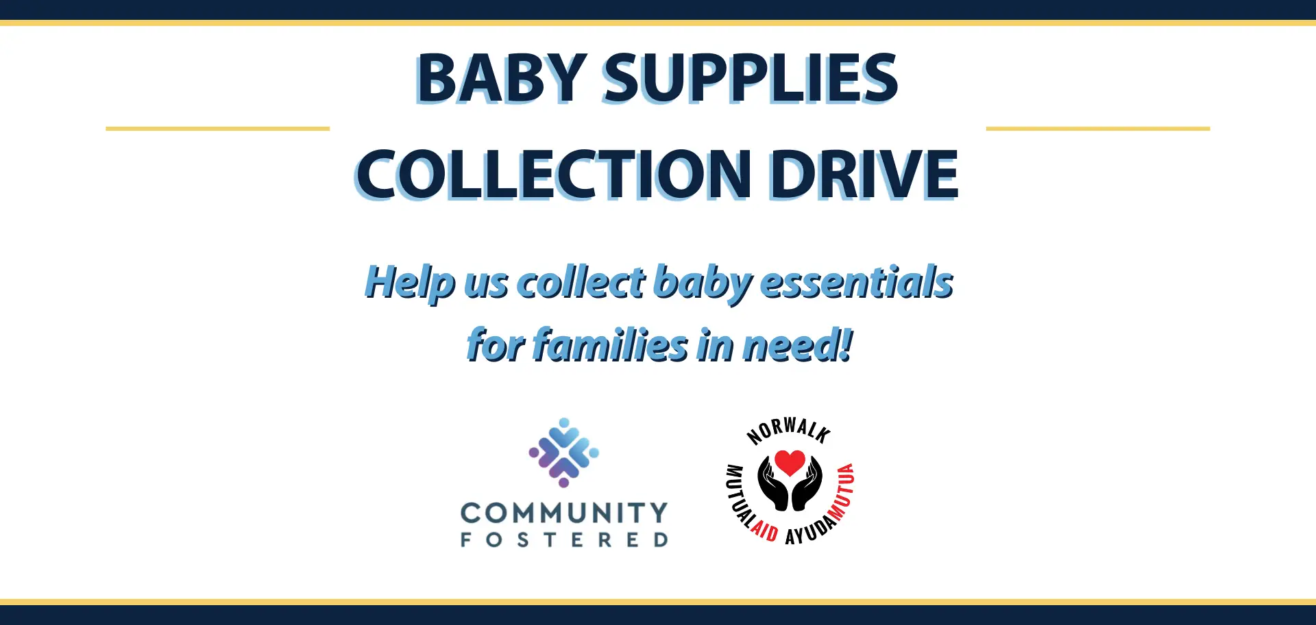 Baby Supplies Collection Drive