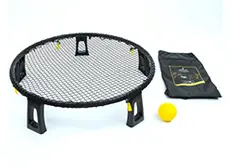 Roundnet Set (Standard 3 Ball Kit; Black & Yellow)
