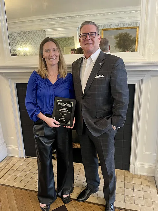Laura Silver, Vice President, Marketing Manager, Fairfield County Bank. Daniel Berta, President, Fairfield County Bank